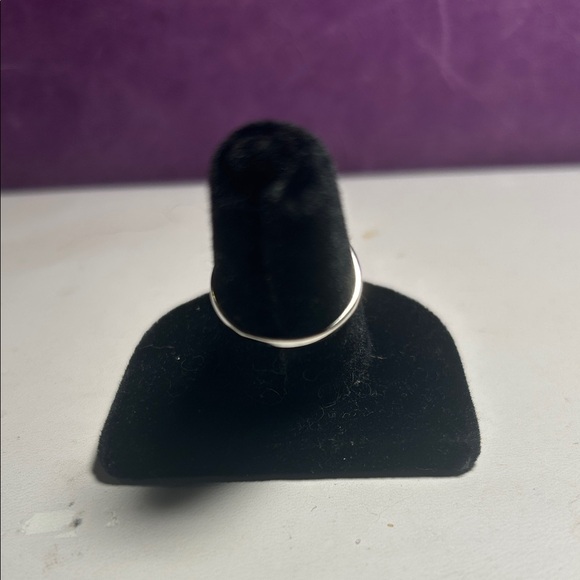 Silver Ball & Chain Ring - Picture 3 of 6